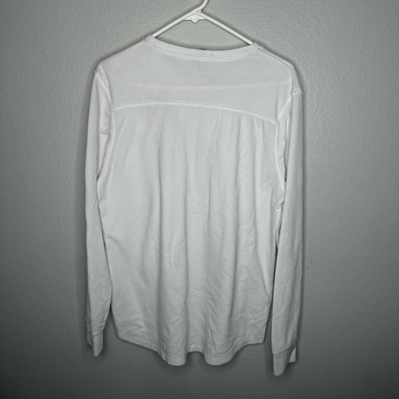 Forever 21 Men’s Long Sleeve White Shirt Size Medium - Picture 4 of 4